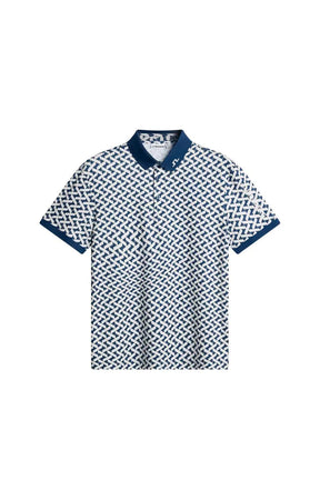 Polo Homme J.Lindeberg tour tech print Laddier