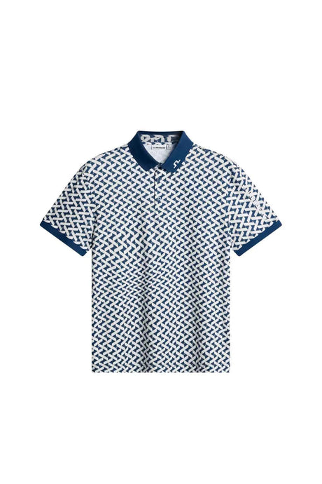 Polo Homme J.Lindeberg tour tech print Laddier