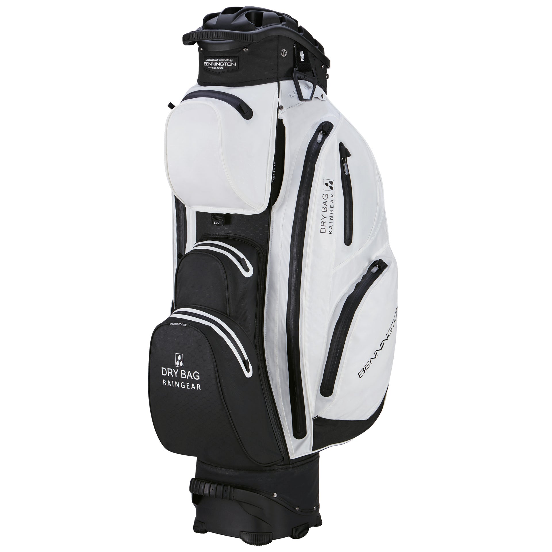 Bennington Quiet Organizer 14-Way WaterProof Trolley Golf Bag – Planete Golf