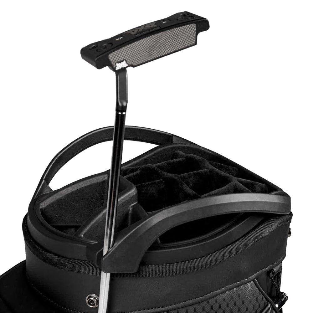 Sac de golf chariot Deluxe 2.0 Cart Bag Noir