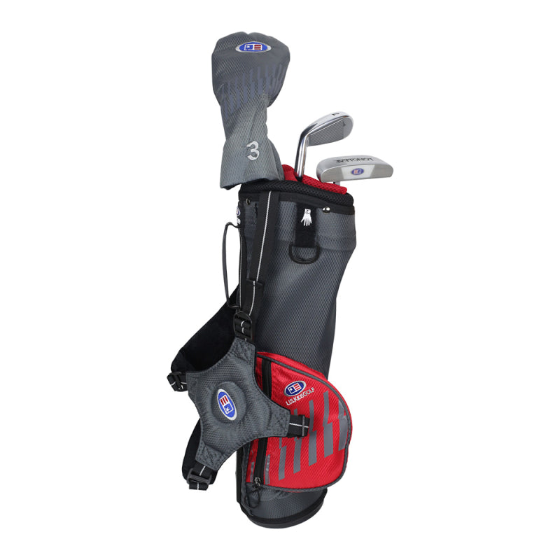 Komplettes US-Golfset für Kinder, 3 Schläger, 100–107 cm