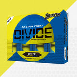 Srixon Q-Star Tour Divide Brite Gelb / Blau