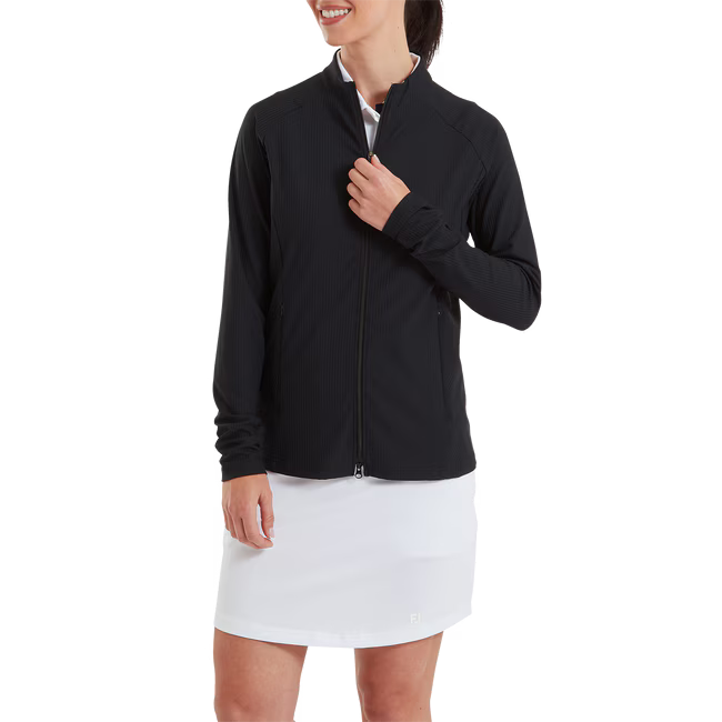 FootJoy Damen Chill-Out Gerippter Pullover