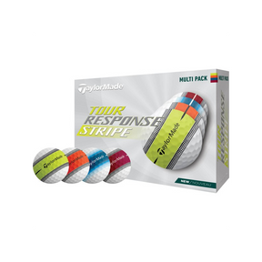Golf ​Balles Taylormade Tour response Stripe 4 couleurs - Planete Golf