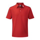 Juniors Polo Footjoy Stretch Pique Solid