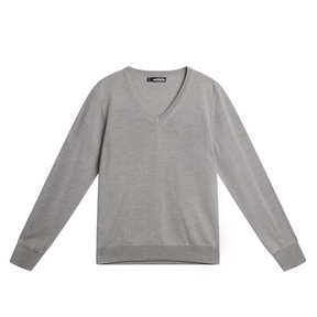 Golf ​Pull J.Lindeberg Amaya Merino Gris - Planete Golf