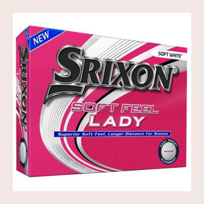 Balles Srixon Soft Feel Lady Blanche