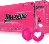 Balles Srixon Soft Feel Lady Rose Valentine