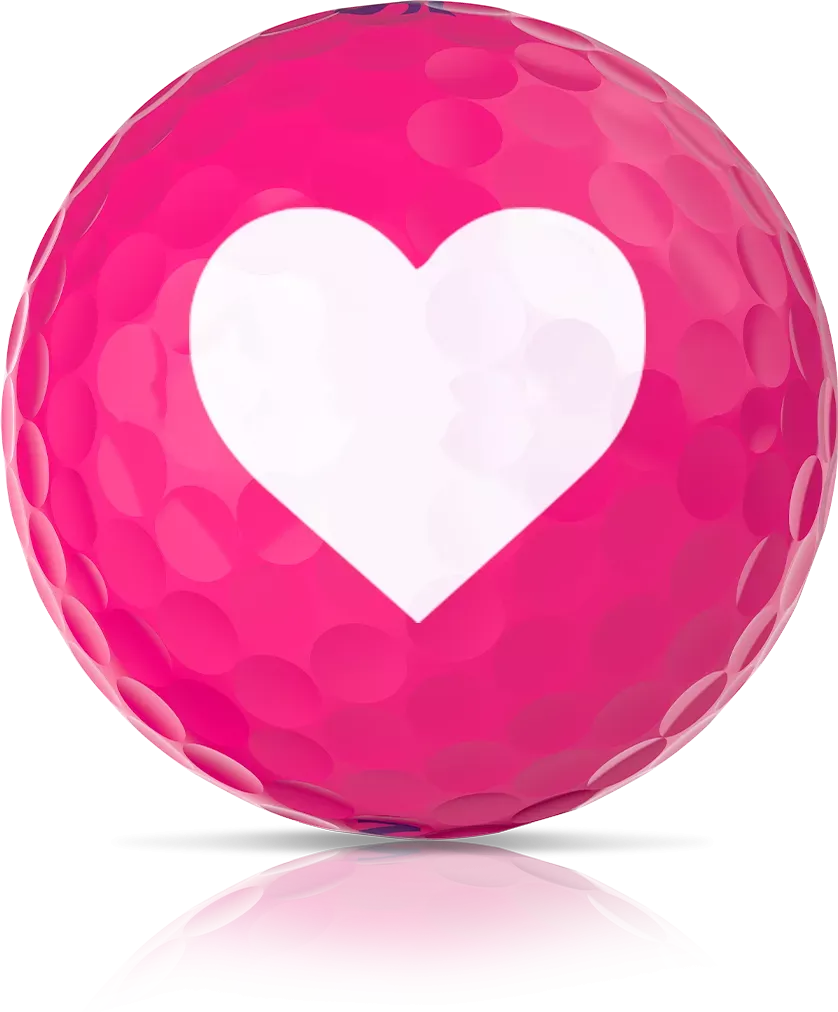 Balles Srixon Soft Feel Lady Rose Valentine
