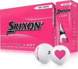 Balles Srixon Soft Feel Lady Blanche Valentine
